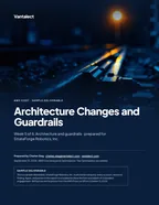 First page of Architecture Changes and Guardrails: sample engagement report, 39 pages, PDF
