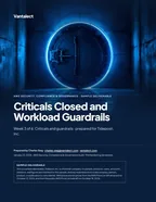 First page of Criticals Closed and Workload Guardrails: sample engagement report, 25 pages, PDF