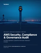 First page of AWS Security, Compliance & Governance Audit: Vantalect client brief, 8 pages, PDF